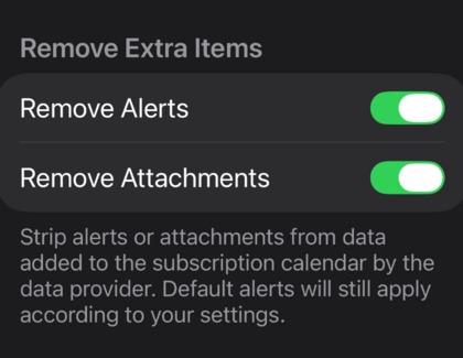 iPhone subscription details showing where to turn Remove Alerts off